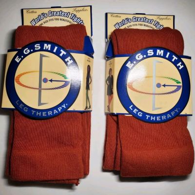 ?2 Pair? E.g. Smith Tights world's greatest cotton tights one size Paprika